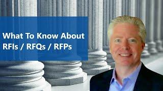 What Government Contractors Need to Know about RFI, RFQ, and RFP Notices