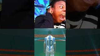 Ishowspeed reaction when i got Leo Messi #efootball25 #pes #shorts