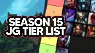 What to Play in Season 15 Jungle  - Tier List - Korea Challenger 70% Winrate