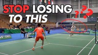 How To Play Against Control Style Badminton Players In Men’s Singles