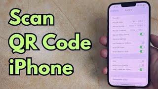 How to Scan QR Code on iPhone