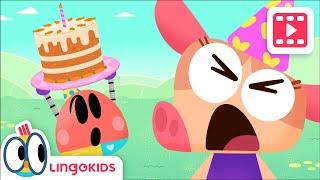 Eat Your CARROTS  Baby Bot Backyard Tales Cartoons for Kids Lingokids