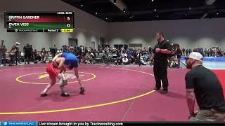92 Lbs Cons. Semi - Owen Vess, SC Vs Griffin Gardner, AL 790c