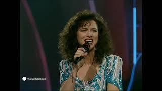 Ik wil alles met je delen - Maywood - (HQ) Netherlands 1990 - Eurovision songs with live orchestra