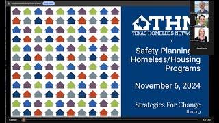 Safety Planning in Homeless/Housing Programs