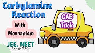  Carbylamine reaction | Name Reaction TRICK | Organic chemistry | Chemistry inside AJ Sir...