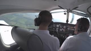 Charles flying lesson with Bliss Aviation 21.6.17