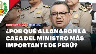  ¿Por qué allanaron la casa de Juan José Santiváñez en Perú? - DNews