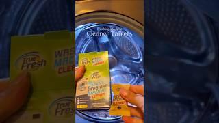  Washer Cleaner Tablets | Powerful Odor-Fighting Deep Cleaning for Top & Front Load Washers 