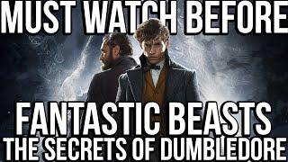 Must Watch Before THE SECRETS OF DUMBLEDORE | Fantastic Beasts 1 & Crimes of Grindelwald Recap