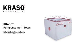 Montagevideo KRASO Pumpensumpf - Beton -