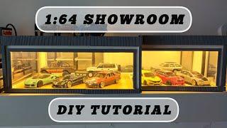 How to Make 1:64 Garage - Diorama Tutorial for Hot Wheels DIY Handmade