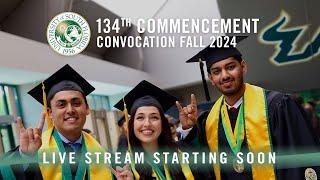 USF Fall 2024 Commencement Ceremony | Friday 6PM