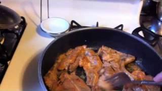 Chef celly makes  Spanish style fried pork chops/chuletas fritas