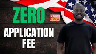 No Application Fee USA Universities | Scholarships with High Acceptance Rates 2025