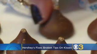 Hershey's Fixes Broken Tips On Kisses