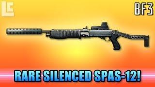 Rare Silenced Spas-12 Shotgun! (Battlefield 3 Gameplay/Commentary)