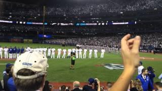 2015 Blue Jays Postseason Starting Lineup