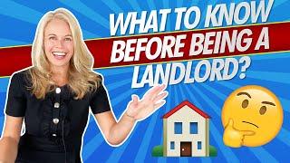 What To Know Before Becoming a Landlord? Tips & Tricks For Landlords + Investors 