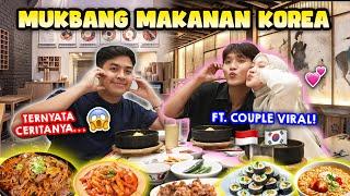 MUKBANG MAKANAN KOREA FT. COUPLE KOREA-INDONESIA VIRAL! DAEHOON & JULIA