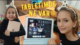 Tabletimde ne var . Elif'in tabletine baskın yaptık .