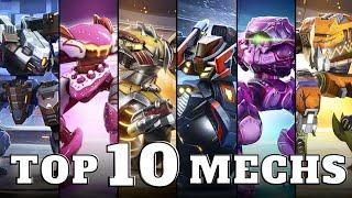 Mech Arena:Top 10 Mechs //Rank from 10 to 1// Best Mech