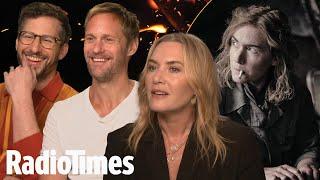 Kate Winslet breaks down 8-year PASSION PROJECT with Andy Samberg and Alexander Skarsgård