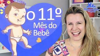 11º MÊS DO BEBÊ | Desenvolvimento do Bebê de 10 Meses | Ficar em Pé, 1ª PALAVRA , Sono e muito mais