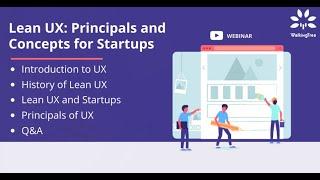 Lean UX: Principals and Concepts for Startups