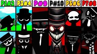 All Phases in Incredibox Sprunki! Phase 2 VS Phase 3 VS Phase 4 VS Phase 5 VS Phase 6 VS Phase 7-10