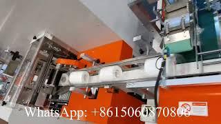 Good price single roll small toilet paper packing machine