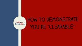 Applying for Security Clearance Jobs
