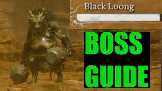 How to defeat "black loong" boss fight black myth: wukong