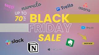 Black Friday SaaS Deals That Are Absolute Steal! Up to 70% off!