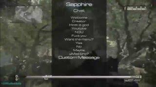 Release  Call of Duty Ghosts 1. 17 Sapphire V1 Multiplayer SPRX Mod Menu All Clients Download