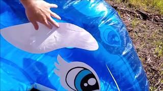 Riding the Inflatable World Whale in Slow Motion