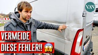 Low-Budget Van-Check: Checkliste für den Gebraucht-Kauf 