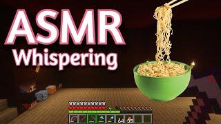 ASMR Gaming | MINECRAFT SURVIVAL NOODLES (35) | Whispering + Keyboard/Mouse Sounds 