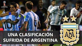 ELIMINATORIAS RUSIA 2018 | ARGENTINA: UNA SUFRIDA Y COMPLICADA CAMPAÑA  | HISTORIA DE LOS MUNDIALES