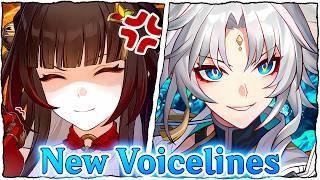 Lingsha Talks about Feixiao, Moze, Jing Yuan, Jiaoqiu and MORE | Honkai Star Rail 2.5 voice lines