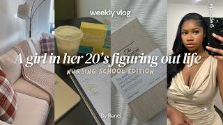 WEEKLY VLOG: *as a nursing student* | new semester, fall decor, new study materials+ MORE