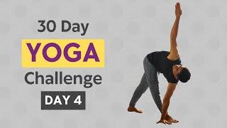 30 Day Yoga for Beginners | Day 4 |  Yoga with Naveen