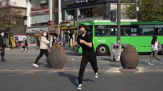 길거리에서 사쿠란보 춰보기