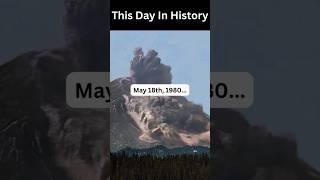 Explosive Fury Unleashed! Mount St. Helens Eruption 1980  #volcano #eruption #shorts #historyfacts