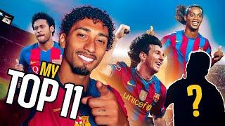 RAPHINHA | MY TOP 11 (ALL-TIME BARÇA LEGENDS) | FC Barcelona 