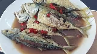 Asam Fried Kembung Fish (Easy recipe home cook)