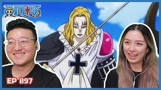 LUFFY & ZORO REUNITES & MEETS BASIL HAWKINS! | One Piece Episode 897 Couples Reaction & Discussion