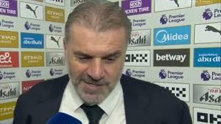 Man City vs Tottenham Hotspur 0-4 | Ange Postecoglou Post Match Interview