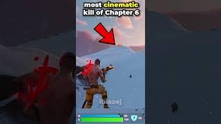 Cinematic Kill in Fortnite Chapter 6 