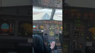 #aviation #a320 #airbus #cockpit my first #landing in #Chita as a Captain